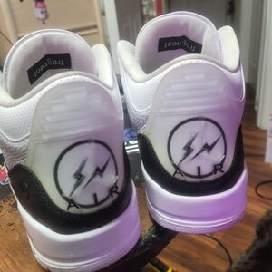 Fragment  design × Air jordan 3 retro SP white men's size 13